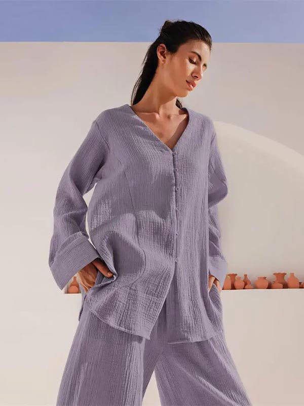 Pyjama En Coton Pour Femme | Écho de Lune