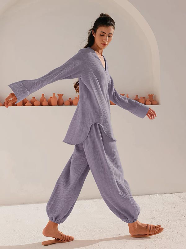 Pyjama En Coton Pour Femme | Écho de Lune