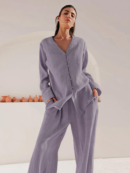 Pyjama En Coton Pour Femme | Écho de Lune