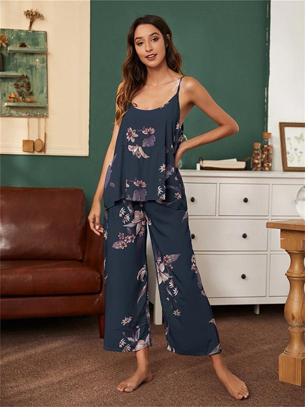 Pyjama Pour Femme 3 Pièces | Saphir Éthéré
