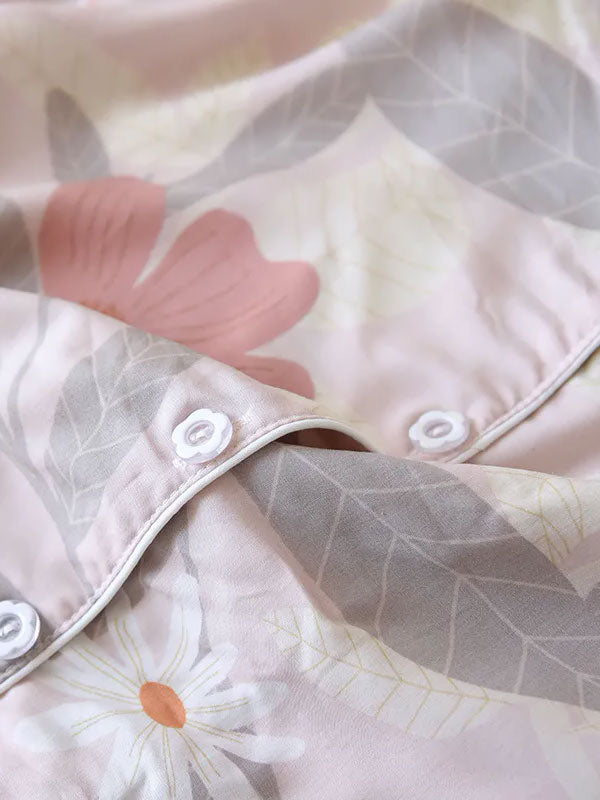 Pyjama Pour Femme Jolie | Fleur de Soleil Rose