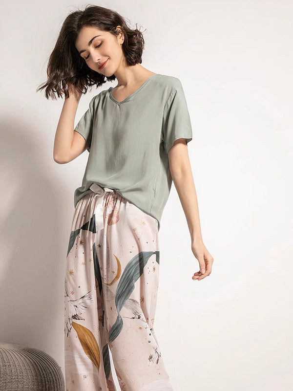 Jolie Lune Pyjama Pour Femme en Viscose