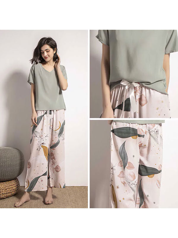 Jolie Lune Pyjama Pour Femme en Viscose