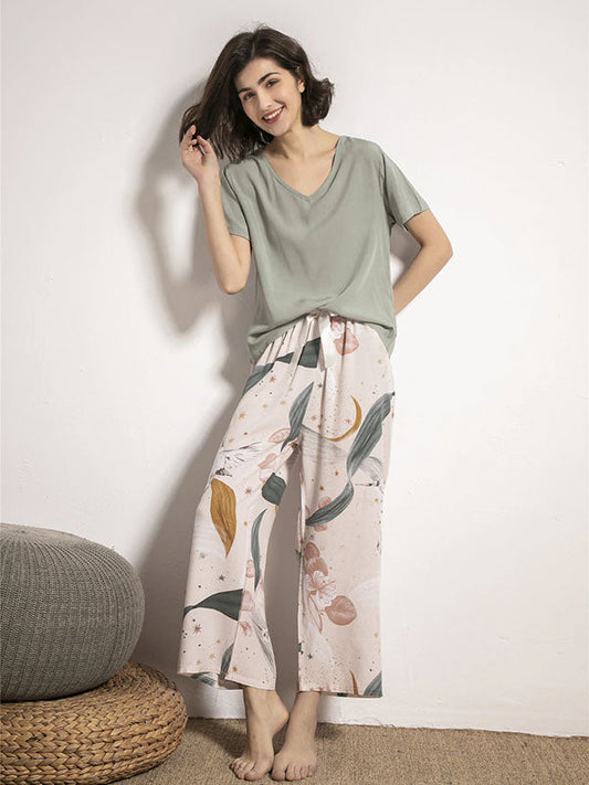 Jolie Lune Pyjama Pour Femme en Viscose