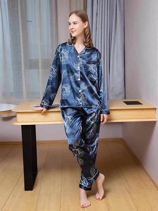 Pyjama en satin Signature Chuchotements de Nuit
