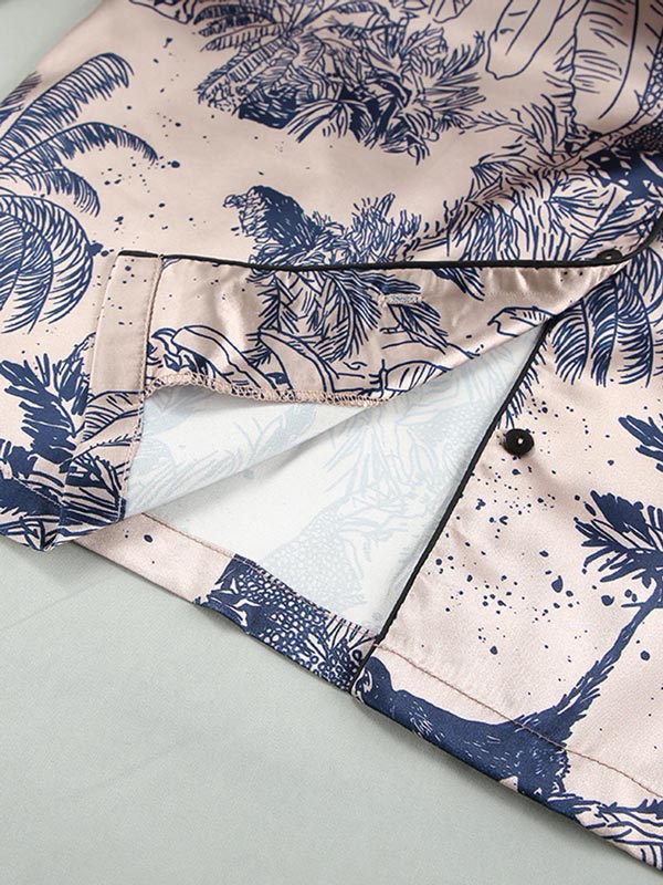 Pyjama en Satin pour Femme 2 pièces Douceur de Lys