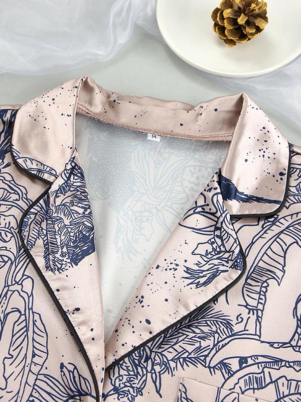 Pyjama en Satin pour Femme 2 pièces Douceur de Lys