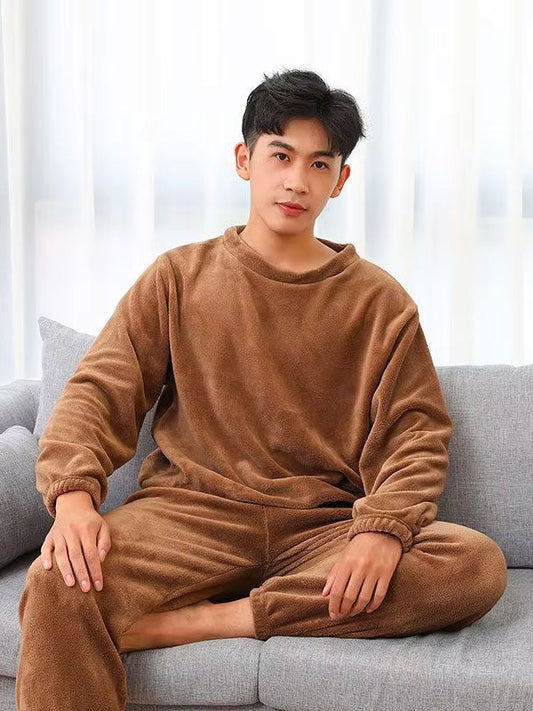 Pyjama Chaud Pour Homme Hiver Douillet