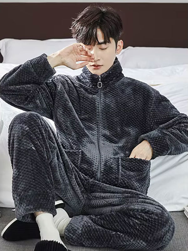 Pyjama En Flanelle Pour Homme Brise Enneigée Signature