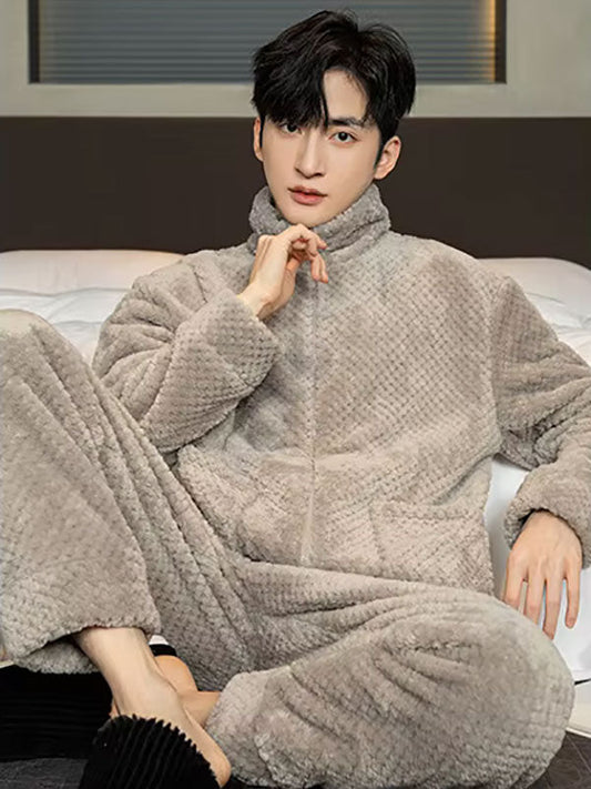 Pyjama En Flanelle Pour Homme Brise Enneigée Signature