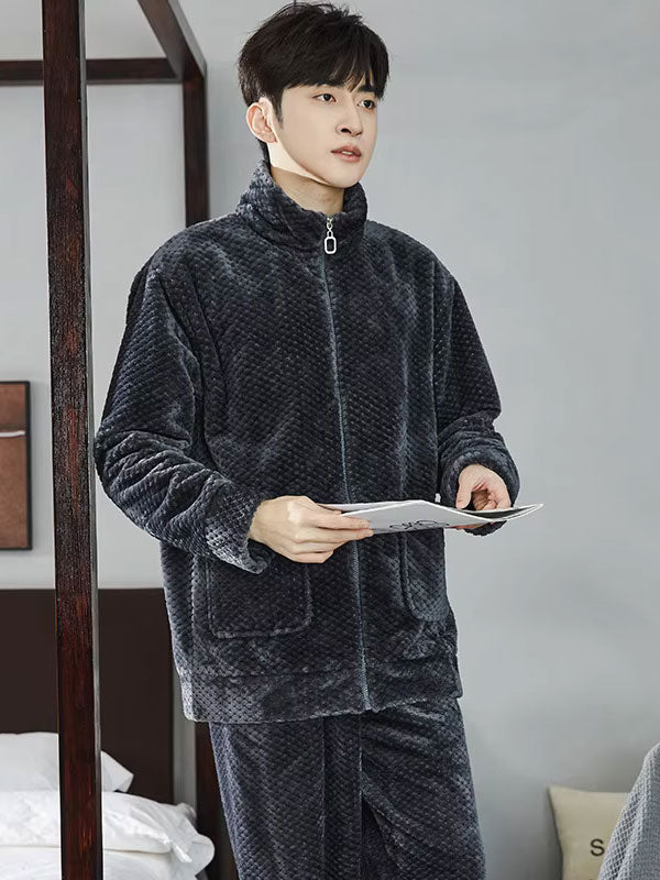Pyjama En Flanelle Pour Homme Brise Enneigée Signature
