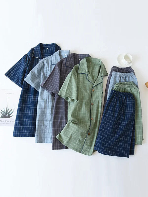 Ensemble Pyjamas Short Pour Homme Brise Marine