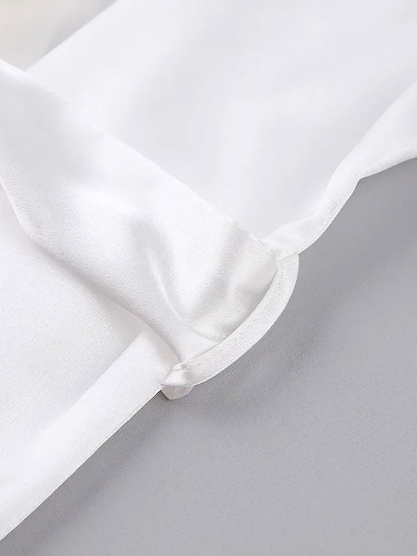 Robe de Chambre Élégante Manches à Fourrures pour Femme Élégance Matinale Signature