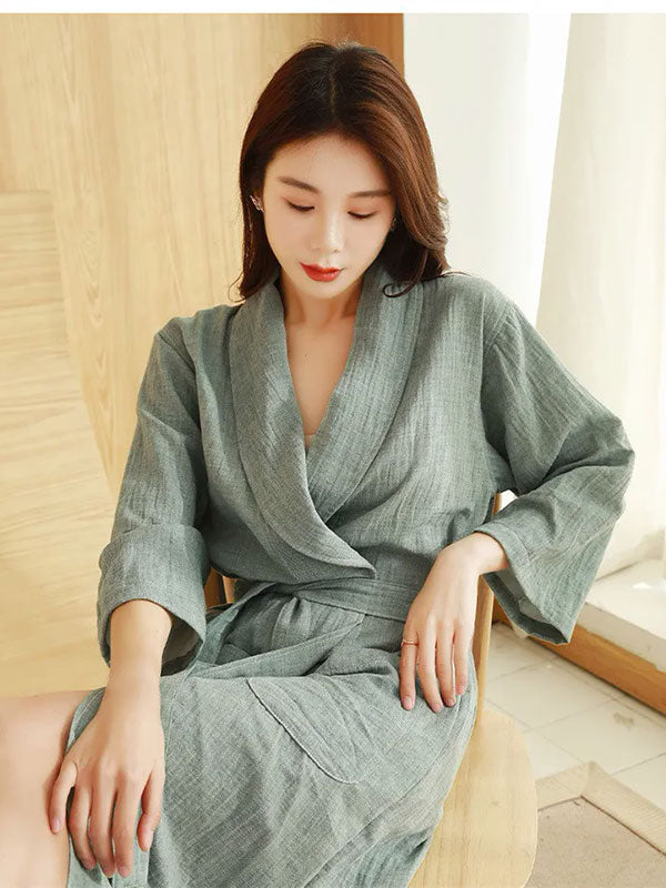 Robe de Chambre d'Été pour Femme | Sérénité Matinale
