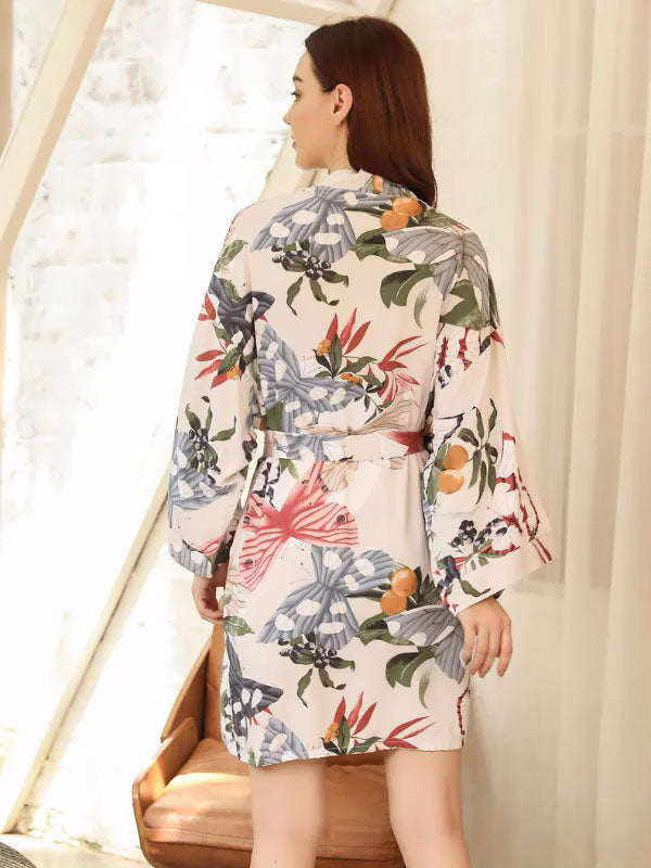 Robe de Chambre en Satin pour Femme | Douce Matinée
